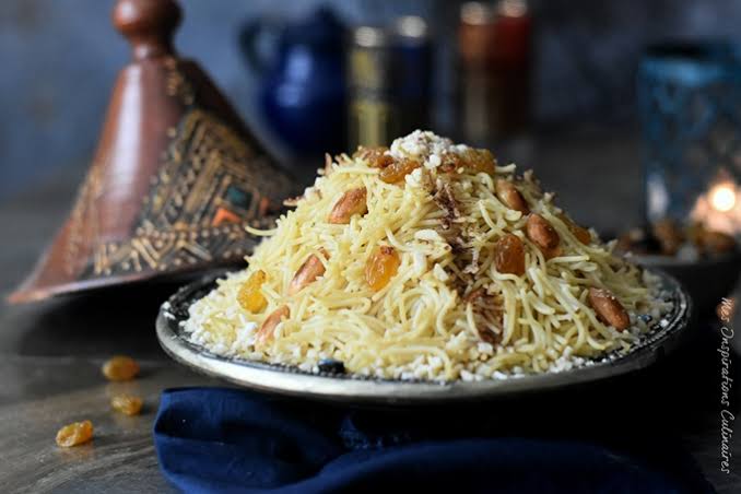 Seffa Medfouna Au Poulet