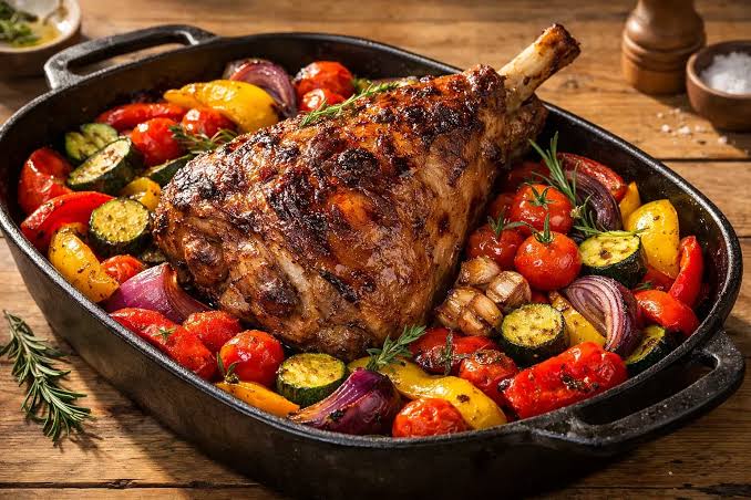 Plat Gigot d'agneau